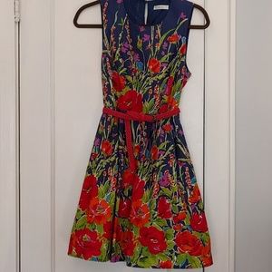 Bright Summer Floral Dress